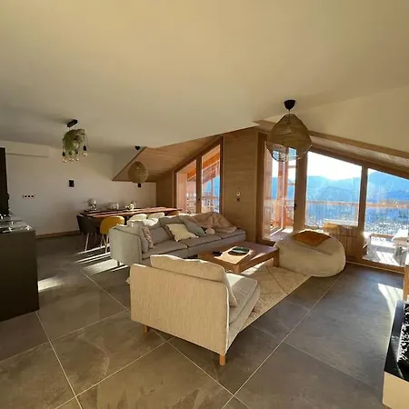 La Terrasse De L Alpe D Huez Lägenhetshotell 4*